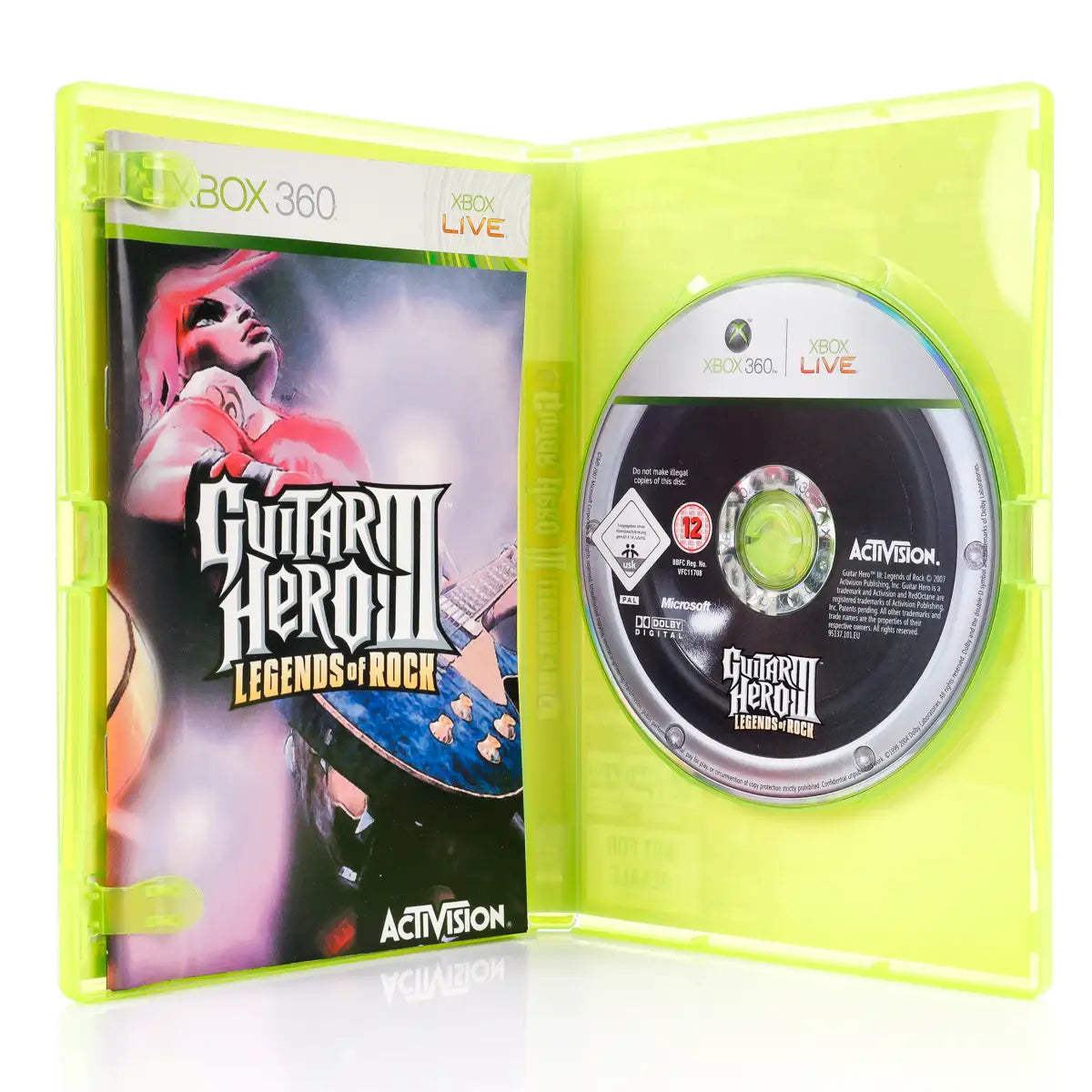 Guitar Hero III: Legends of Rock - Xbox 360 spill - Retrospillkongen