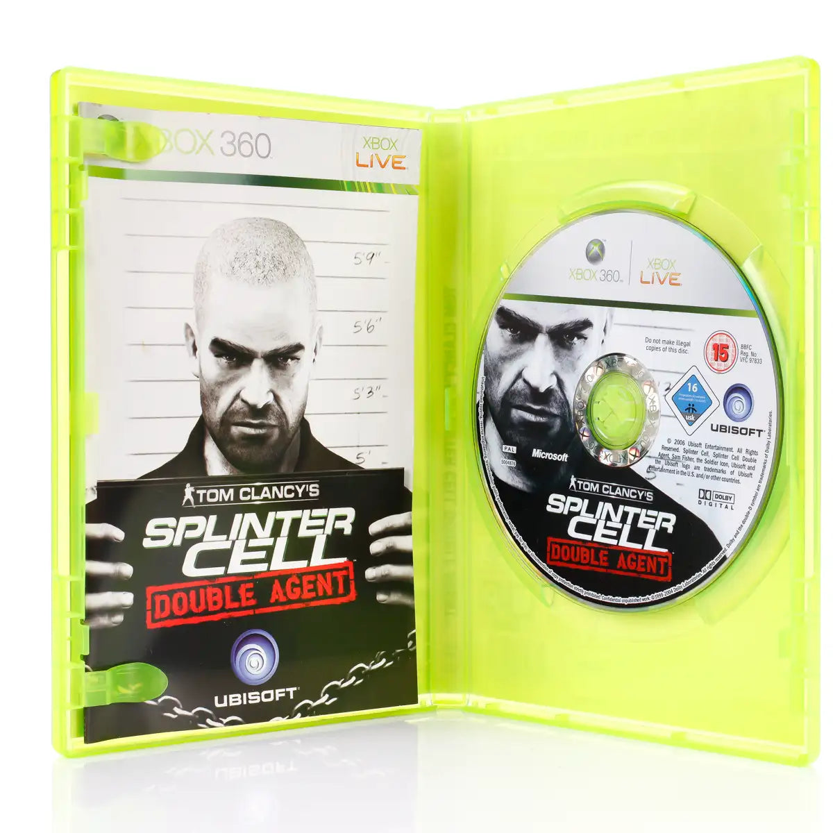 Tom Clancy's Splinter Cell: Double Agent - Xbox 360 spill - Retrospillkongen