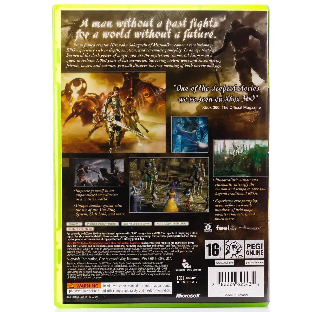Lost Odyssey - Xbox 360 spill - Retrospillkongen