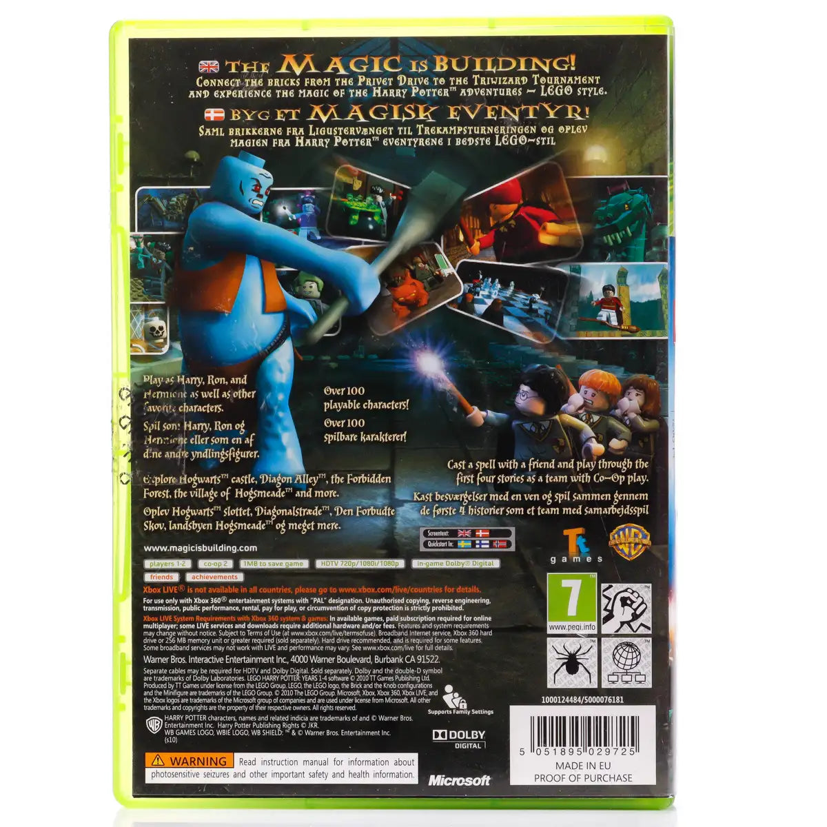 LEGO Harry Potter: Years 1-4 - Xbox 360 Spill - Retrospillkongen