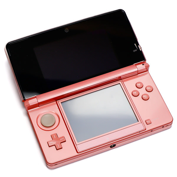 Nintendo 3DS - Pearl Pink Edition Håndholdt Konsoll m/Strømadapter - Retrospillkongen