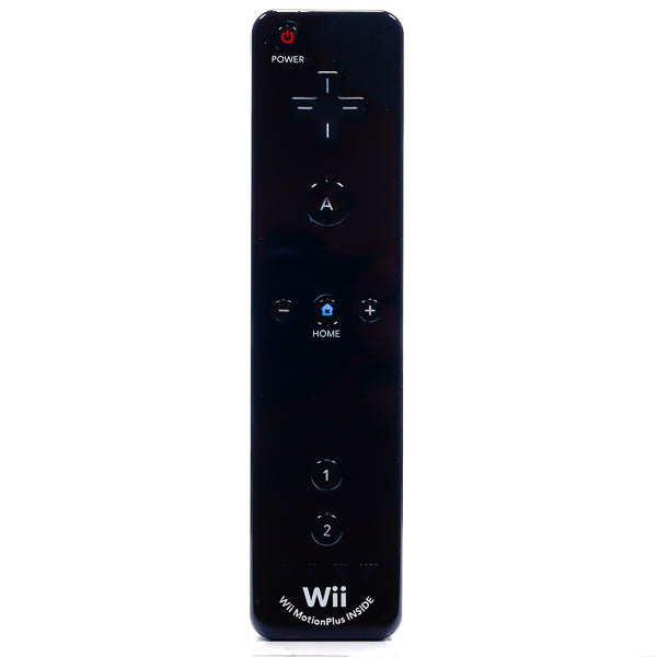 Original Motion Plus Kontroller for Nintendo Wii og Wii U (Svart) - Retrospillkongen