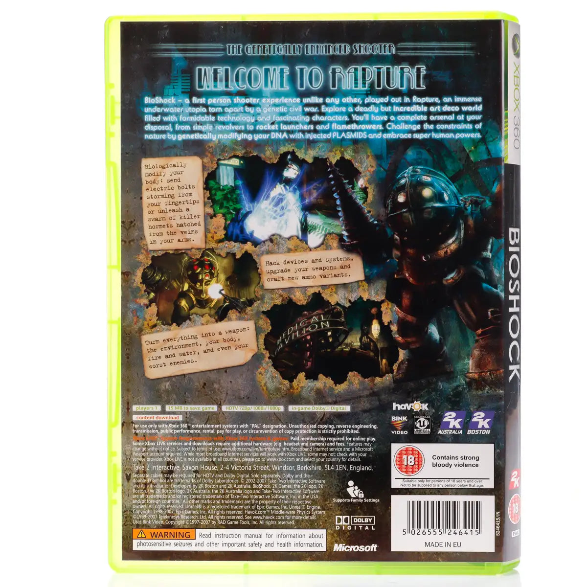 BioShock - Xbox 360 spill - Retrospillkongen