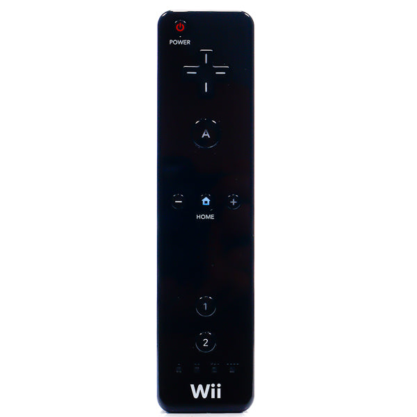 Original Wii Motion Remote Kontroller (Svart) - Retrospillkongen