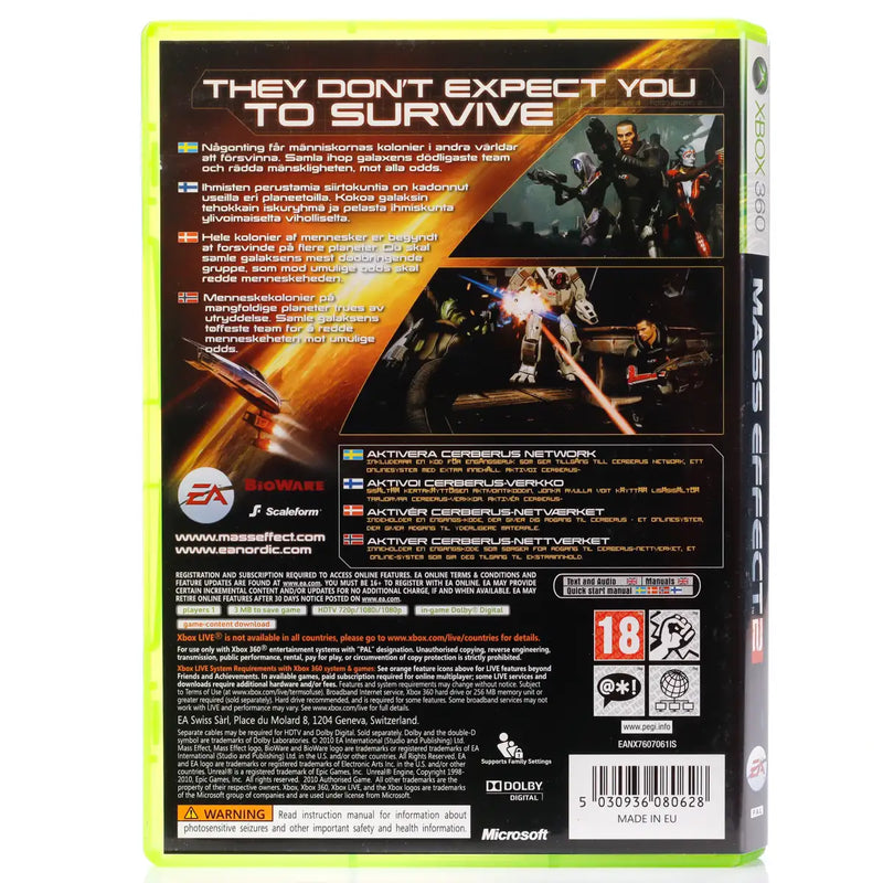 Mass Effect 2 - Xbox 360 spill