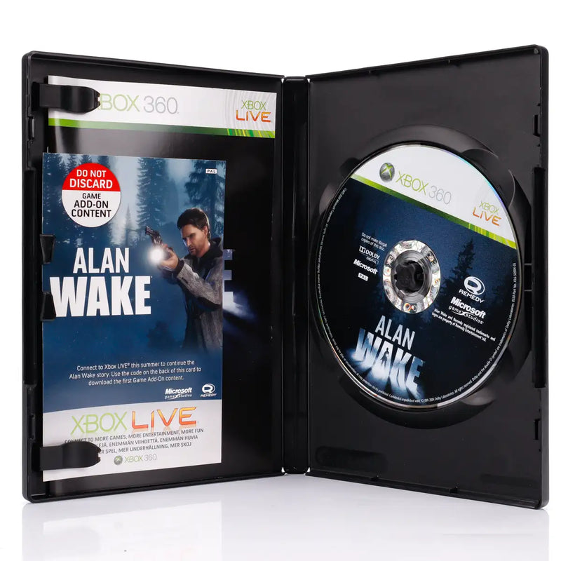 Alan Wake - Limited Collector's Edition - Xbox 360 spill