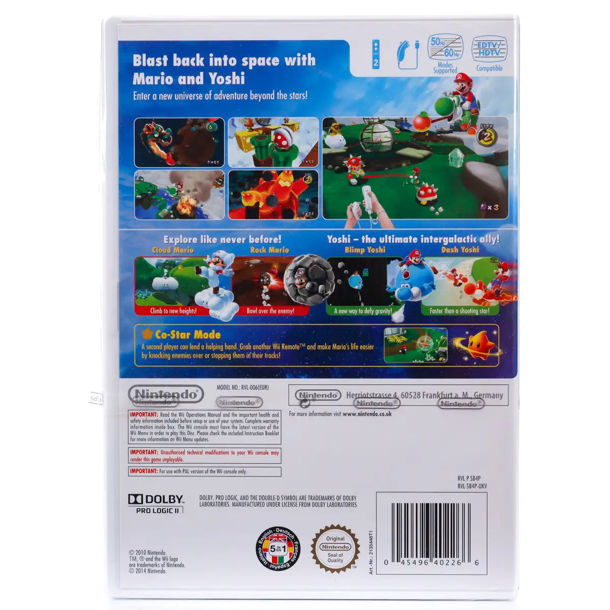 Super Mario Galaxy 2 - Wii spill (Forseglet) - Retrospillkongen