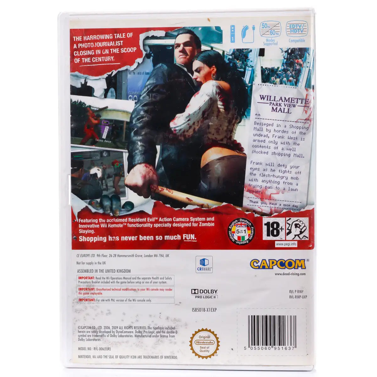 Dead Rising: Chop Till You Drop - Wii spill - Retrospillkongen