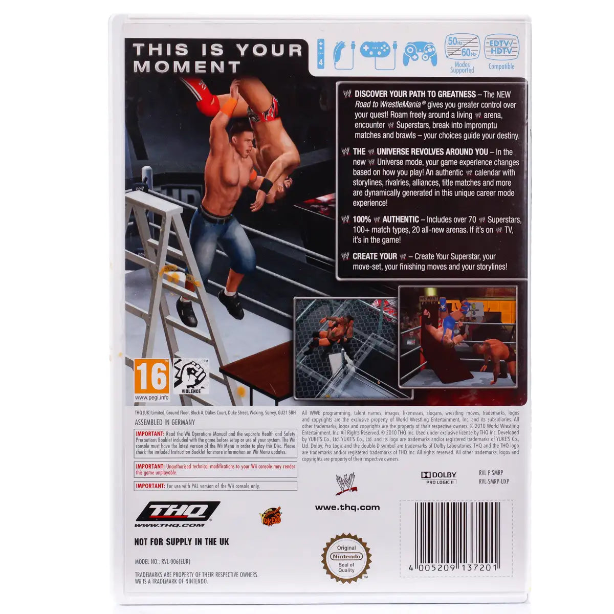 WWE Smackdown vs. Raw 2011 - Wii Spill - Retrospillkongen