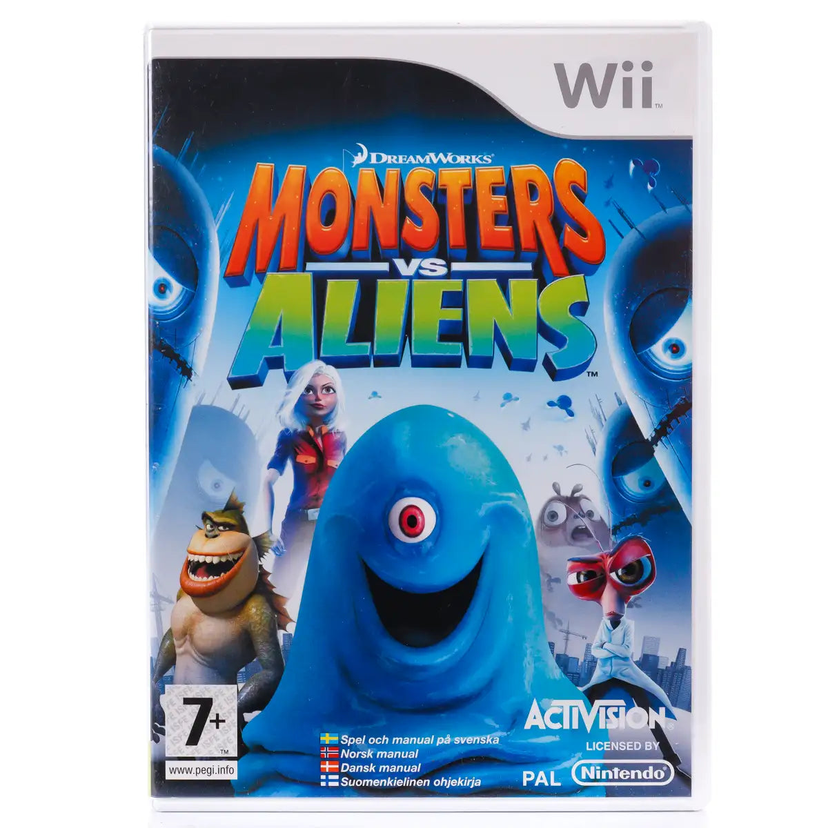 Monsters vs. Aliens - Wii Spill - Retrospillkongen