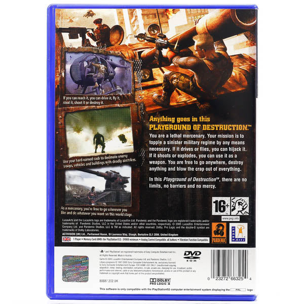 Mercenaries: Playground of Destruction - PS2 spill - Retrospillkongen