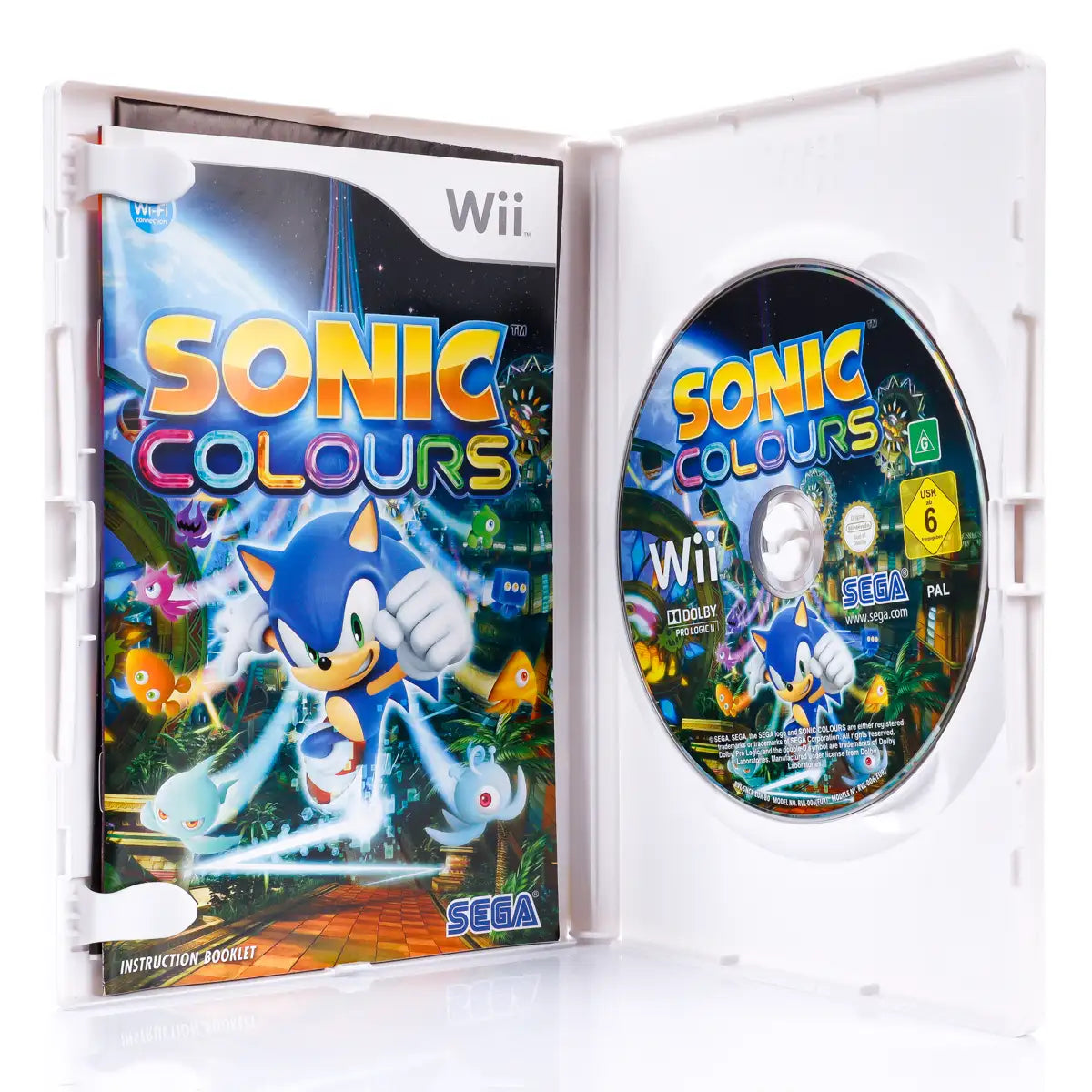 Sonic Colours - Wii spill - Retrospillkongen