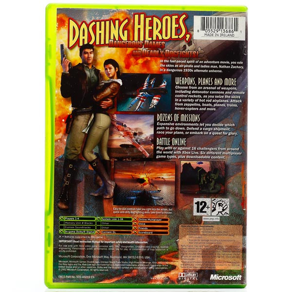 Crimson Skies: High Road to Revenge - Microsoft Xbox spill - Retrospillkongen
