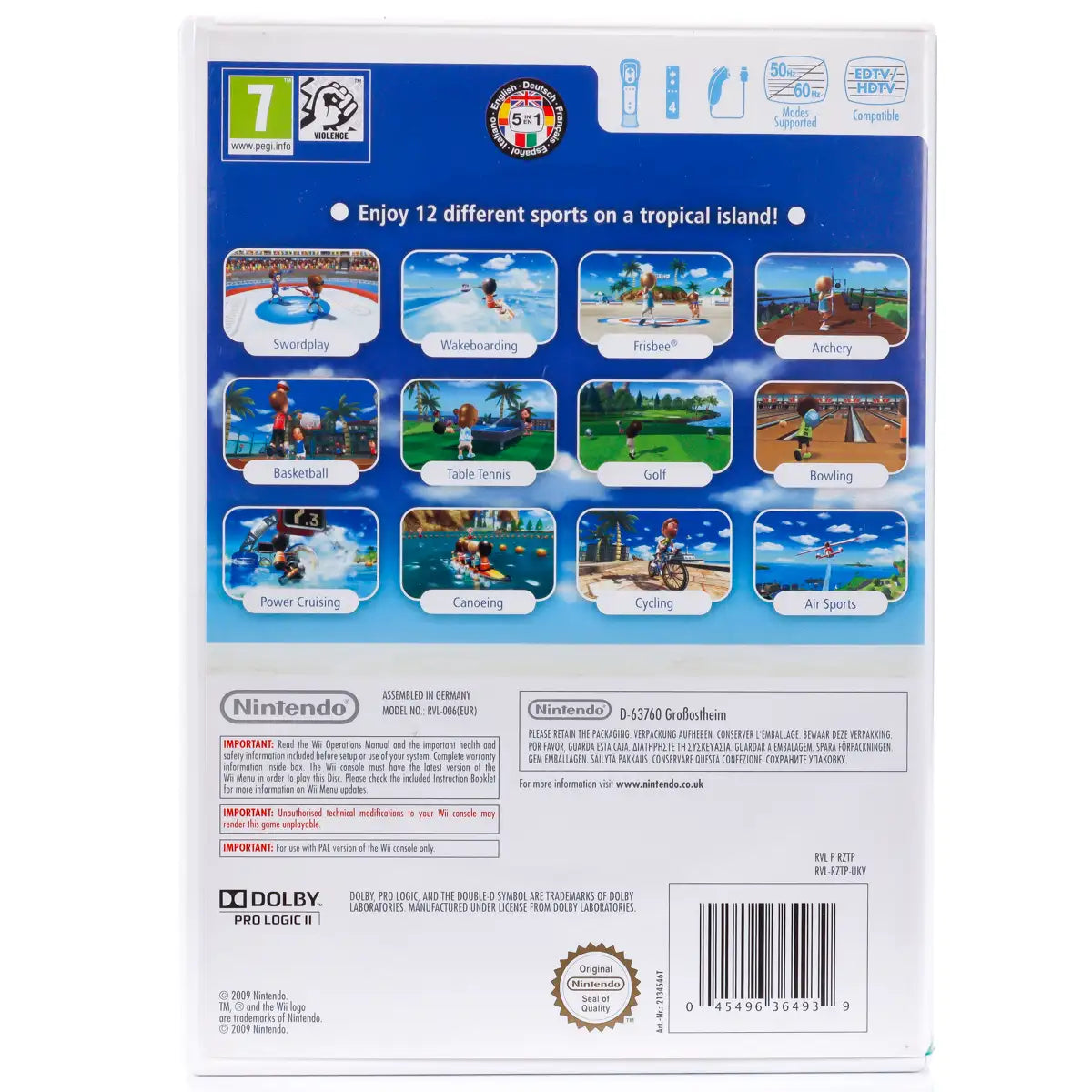 Wii Sport Resort - Wii spill - Retrospillkongen