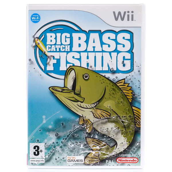 Big Catch Bass Fishing - Wii spill