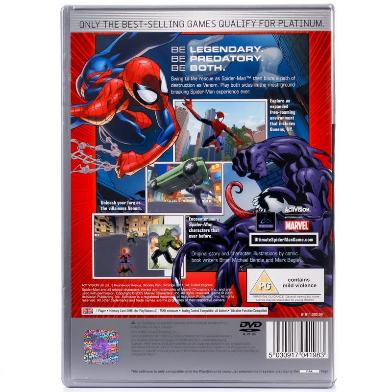 Ultimate Spider-Man - PS2 spill