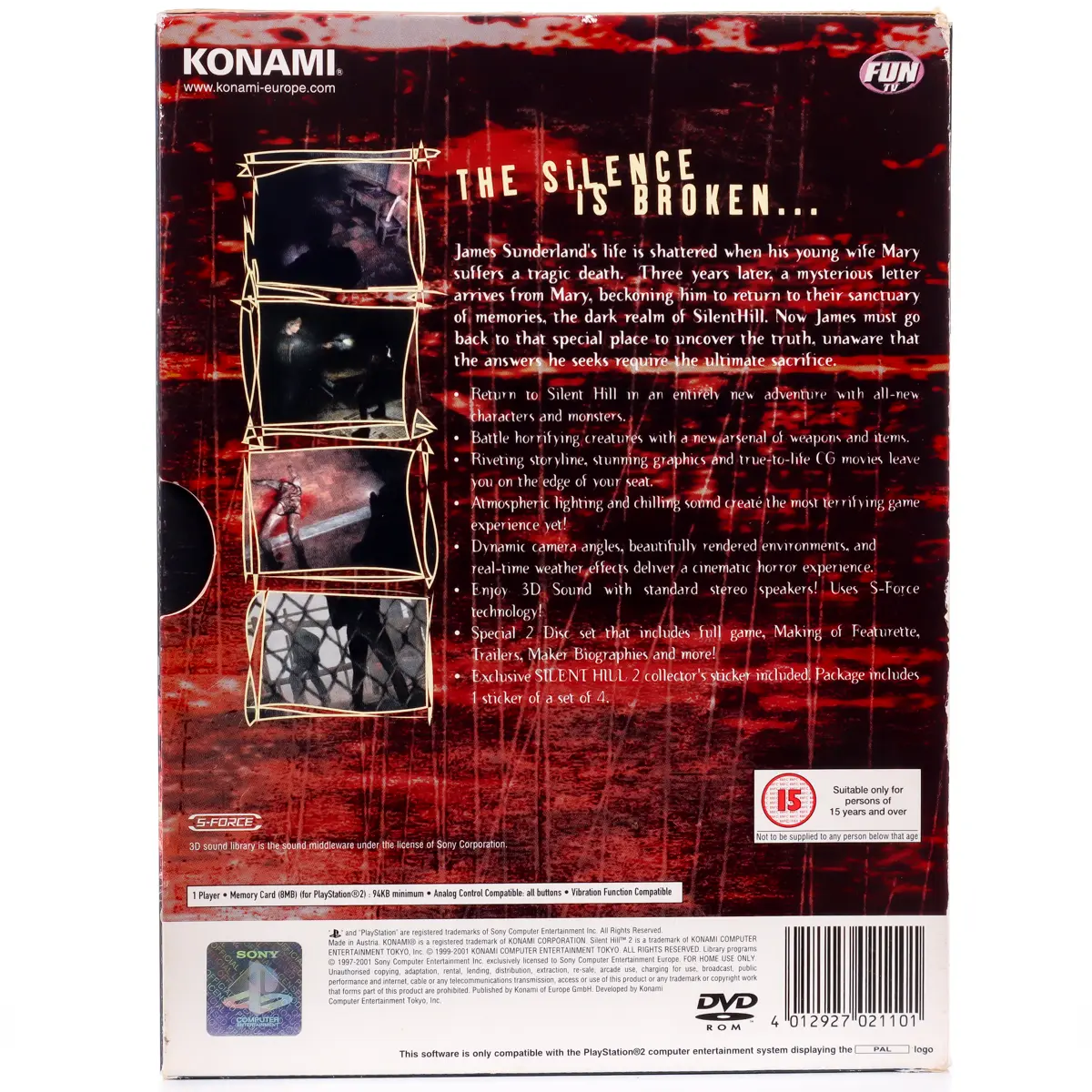 Silent Hill 2 (Special 2 Disc Set) - PS2 spill - Retrospillkongen