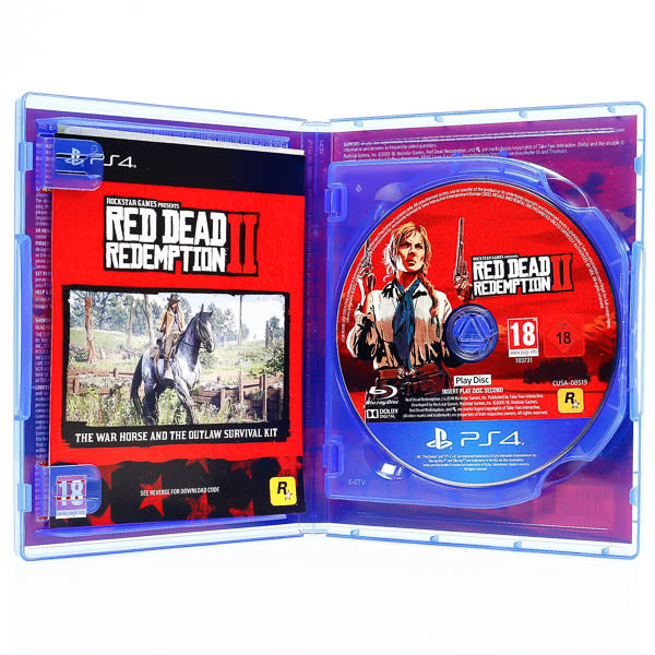 Renovert Red Dead Redemption II - PS4 spill - Retrospillkongen