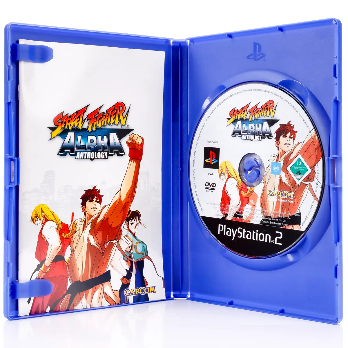 Street Fighter: Alpha - Antholog - PS2 spill - Retrospillkongen