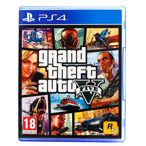 Renovert Grand Theft Auto V - PS4 spill - Retrospillkongen