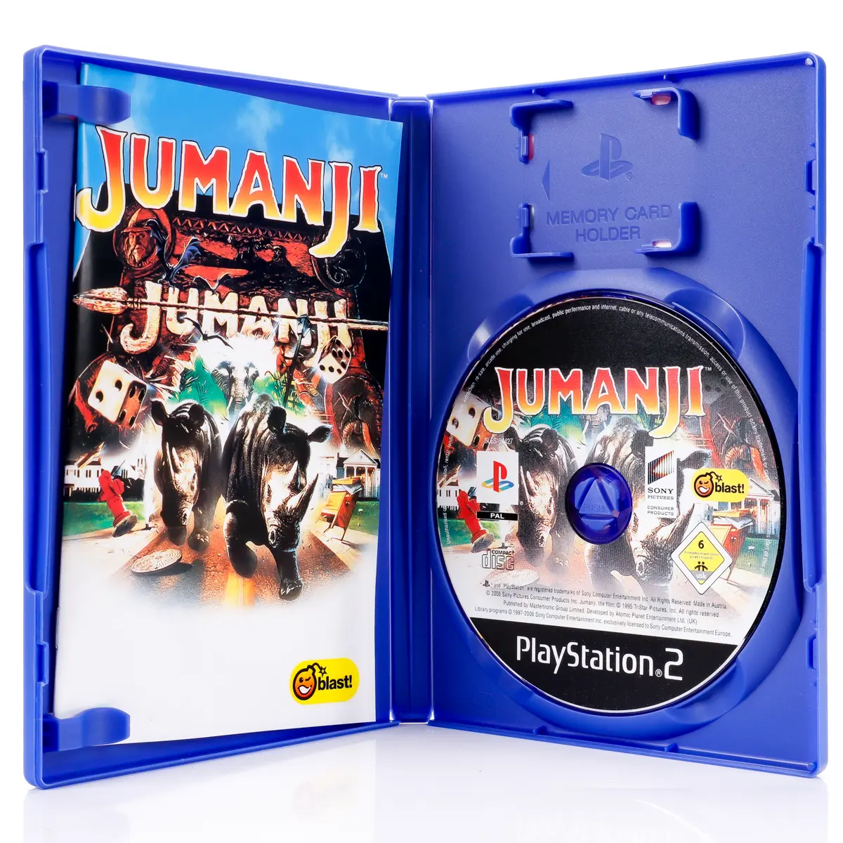 Jumanji - PS2 spill - Retrospillkongen