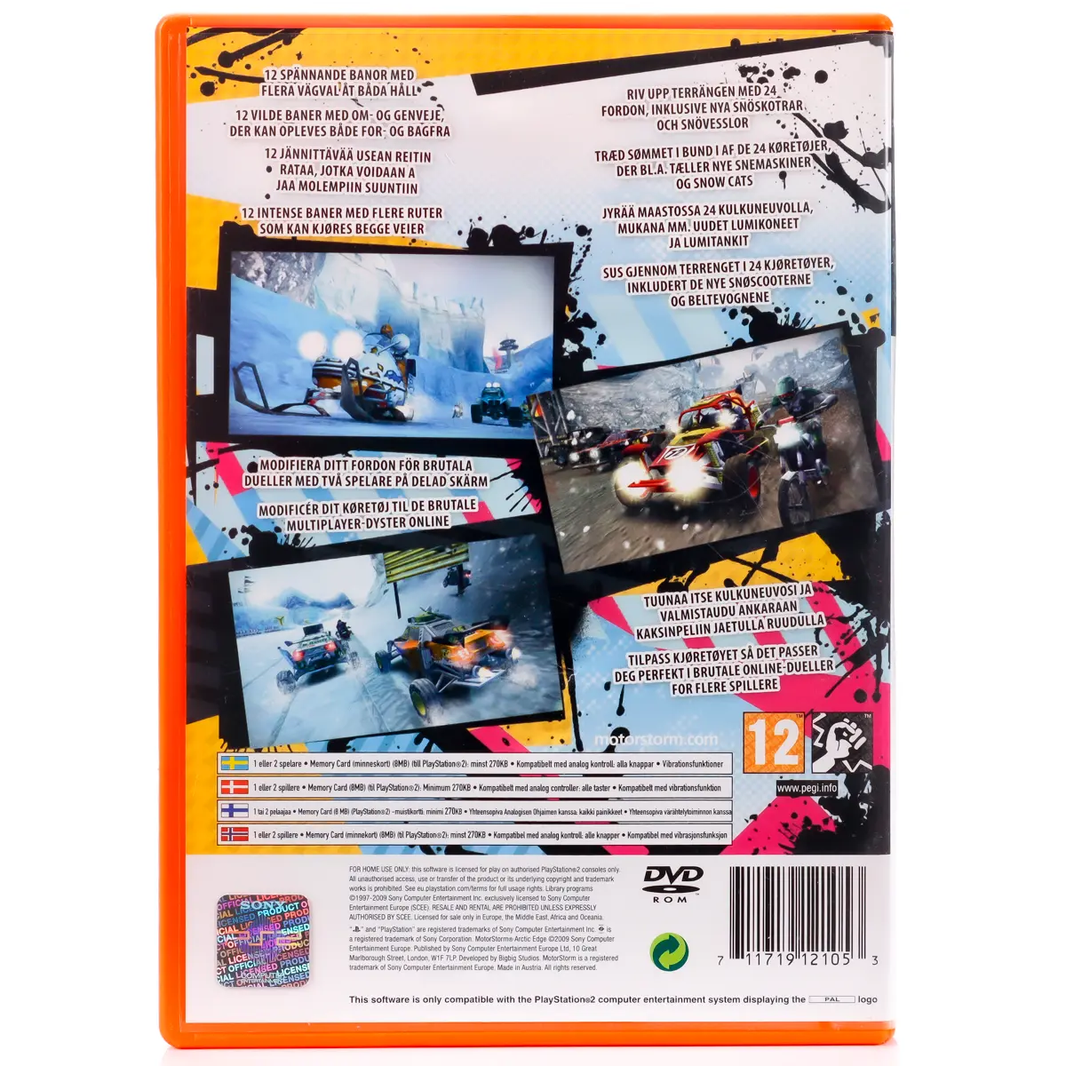 MotorStorm: Arctic Edge - PS2 spill - Retrospillkongen