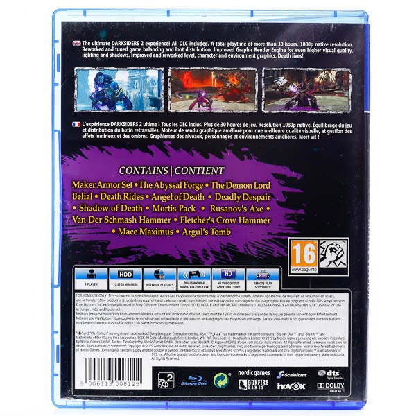 Renovert Darksiders II: Deathinitive Edition - PS4 spill - Retrospillkongen