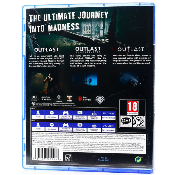 Renovert Outlast: Trinity - PS4 spill - Retrospillkongen