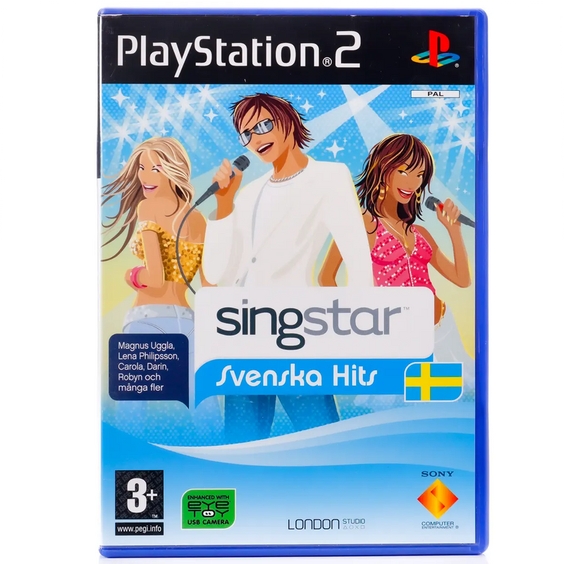 SingStar: Svenska Hits - PS2 spill