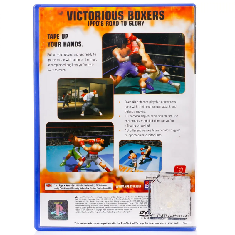 Victorious Boxers: Ippo's Road to Glory - PS2 spill