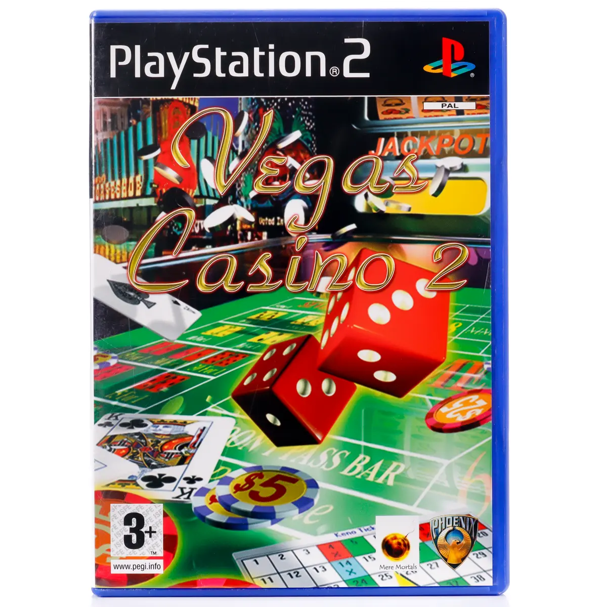 Vegas Casino II - PS2 spill - Retrospillkongen