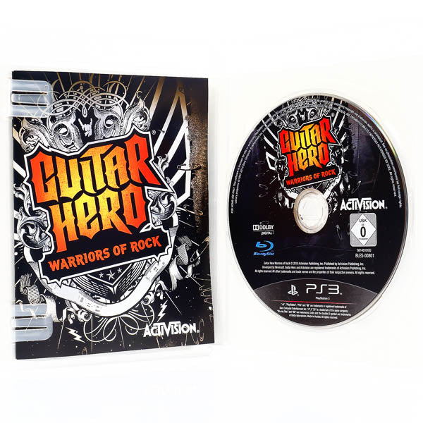 Renovert Guitar Hero: Warriors of Rock - PS3 spill - Retrospillkongen