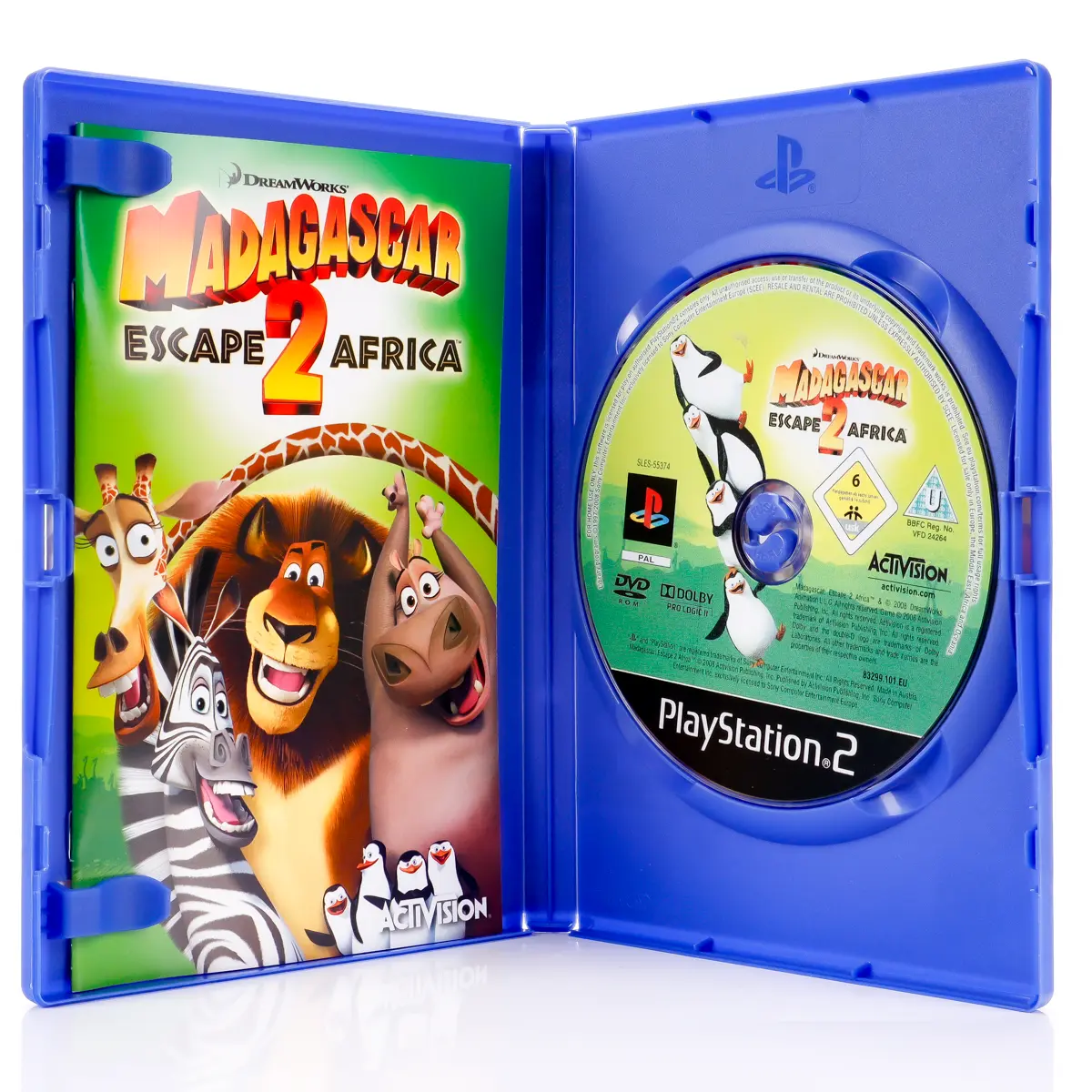 Madagascar: Escape 2 Africa - PS2 spill - Retrospillkongen