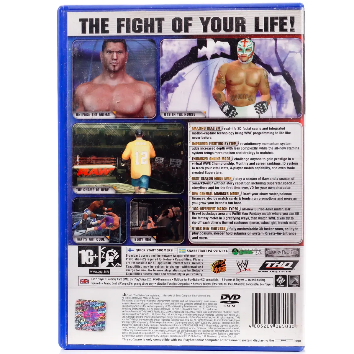 WWE Smackdown vs. Raw 2006 - PS2 spill - Retrospillkongen