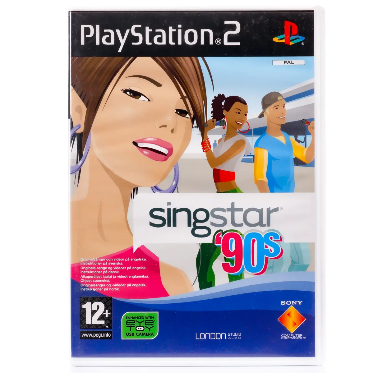 SingStar: '90s - PS2 spill - Retrospillkongen