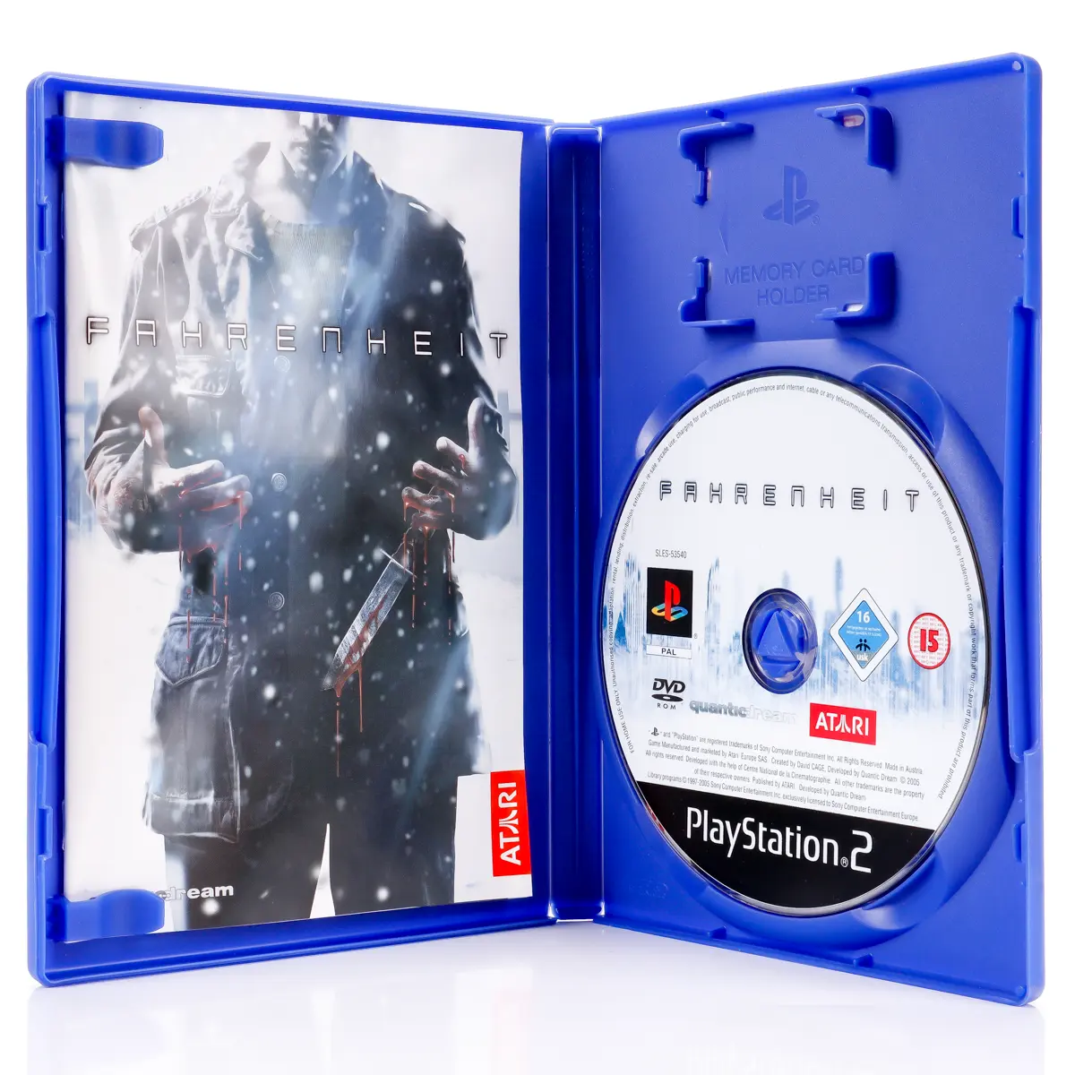 Fahrenheit : Indigo Prophecy - PS2 spill - Retrospillkongen