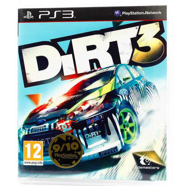 Renovert DiRT 3 - PS3 spill - Retrospillkongen