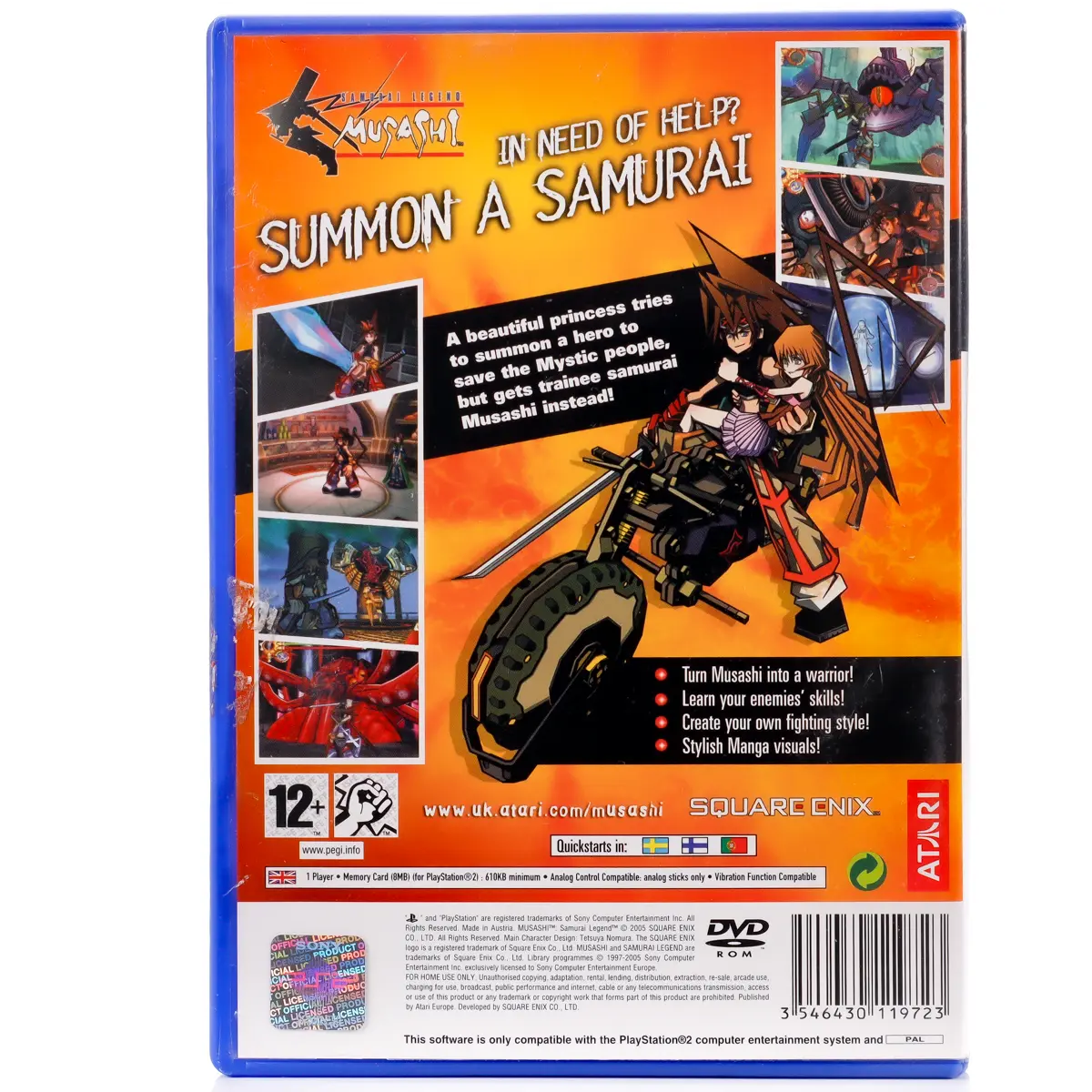 Musashi: Samurai Legend - PS2 spill - Retrospillkongen