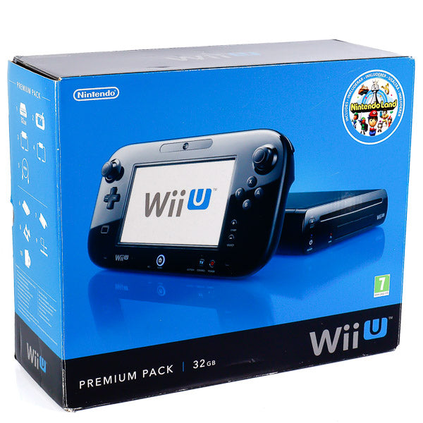 Nintendo Wii U Premium Pack 32GB Komplett i Eske - Retrospillkongen