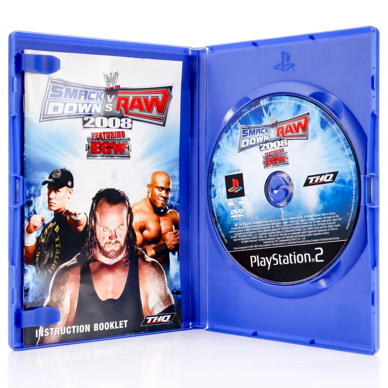 SmackDown vs RAW 2008 - PS2 spill