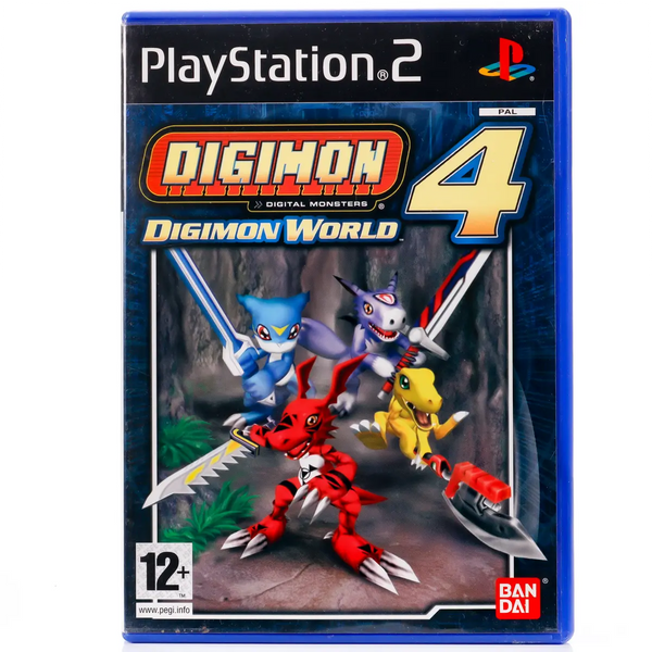 Digimon World 4 - PS2 spill