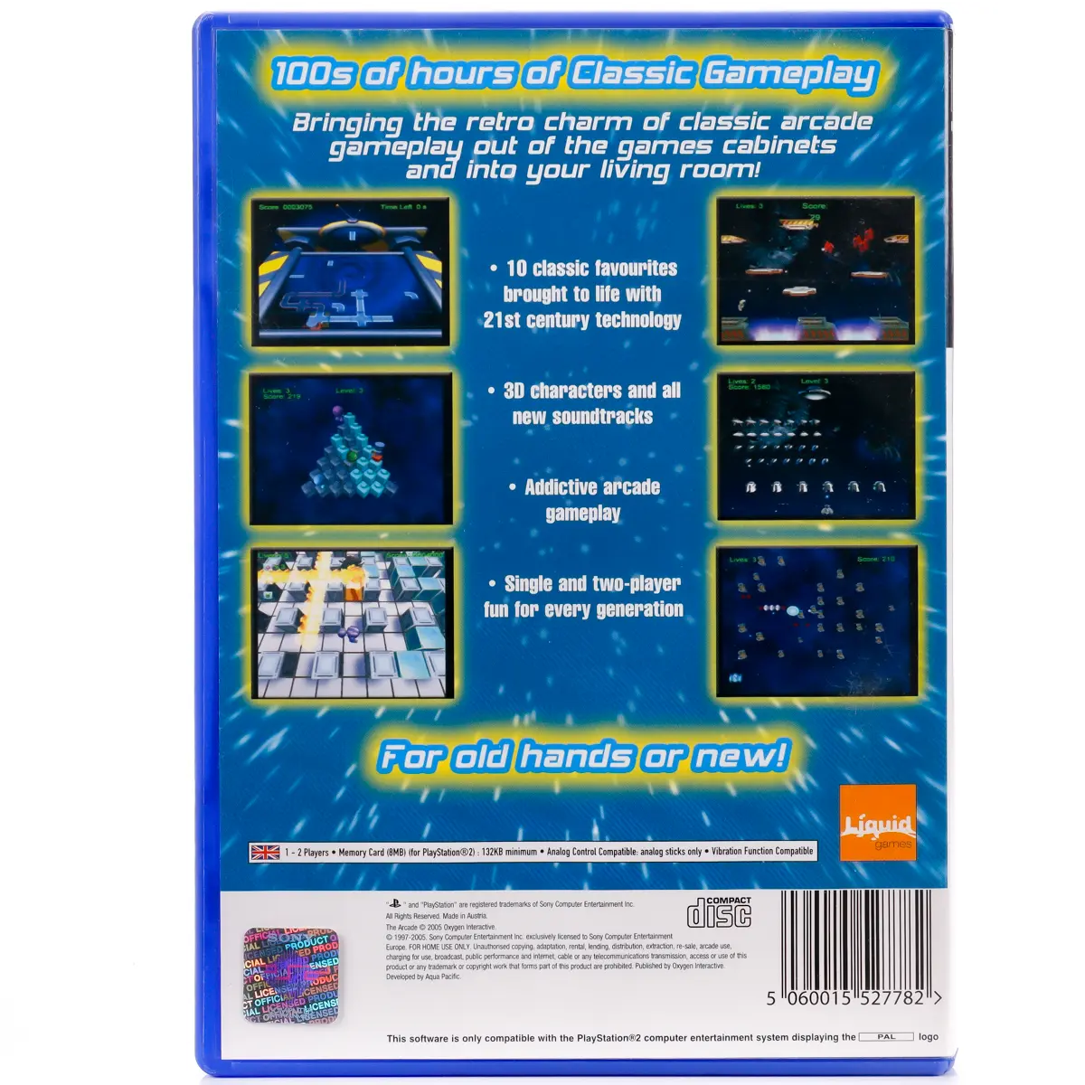 The Arcade - PS2 spill - Retrospillkongen