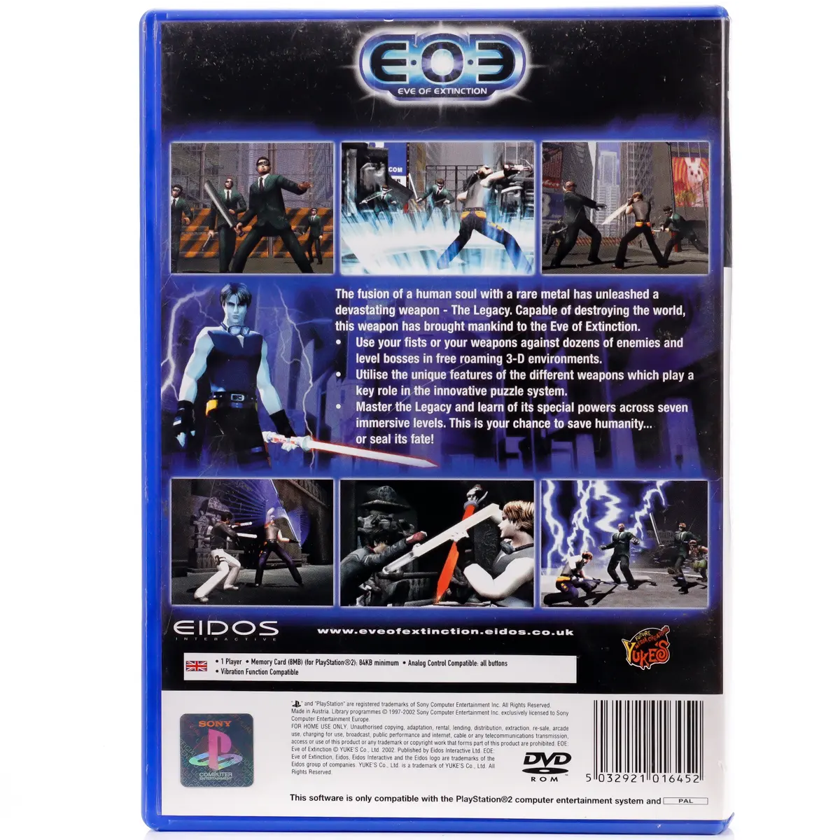 EOE: Eve of Extinction - PS2 spill - Retrospillkongen