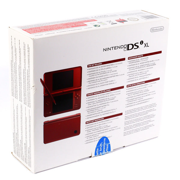 Nintendo DSI XL Wine Red Håndholdt Konsoll i Eske - Retrospillkongen