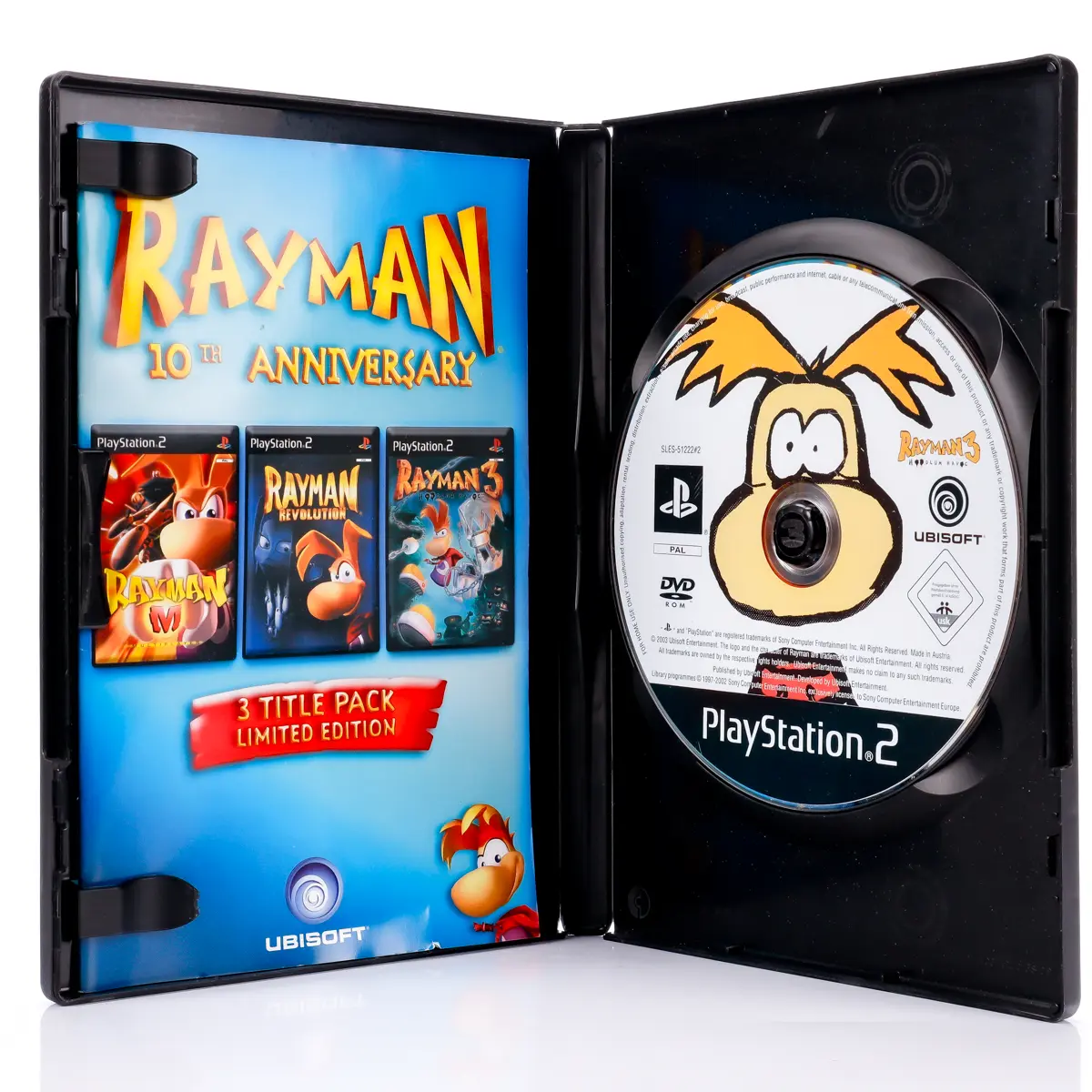 Rayman 10th Anniversary - PS2 spill - Retrospillkongen