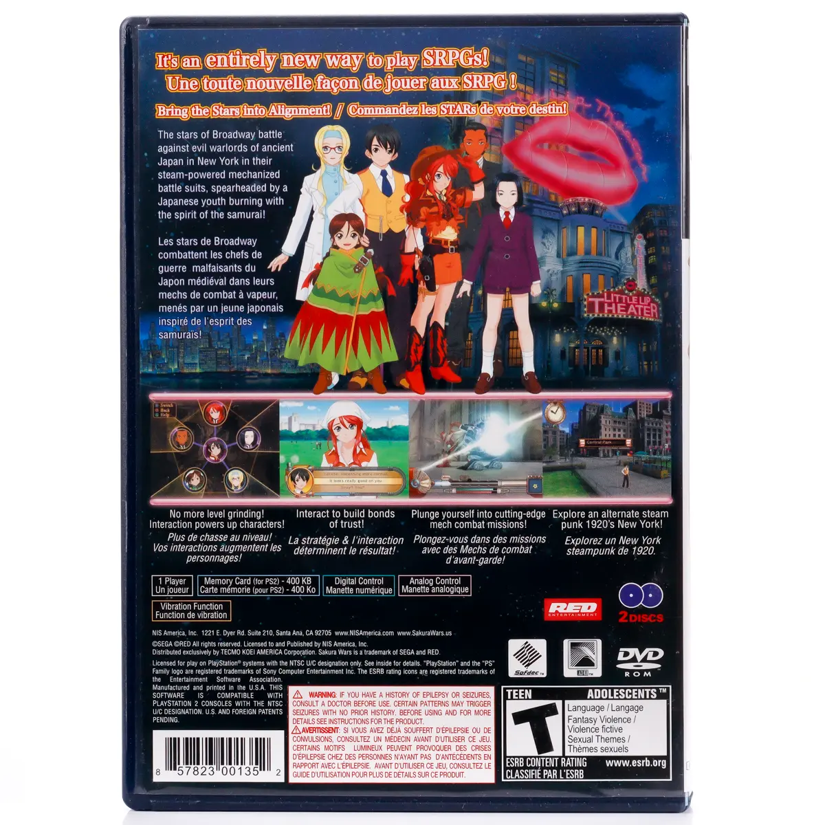 Sakura Wars: So Long, My Love (Bonus Edition) - PS2 spill (NTSC) - Retrospillkongen