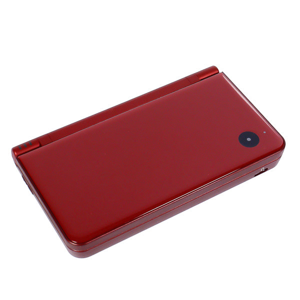 Nintendo DSi XL Wine Red håndholdt konsoll m/Strømadapter