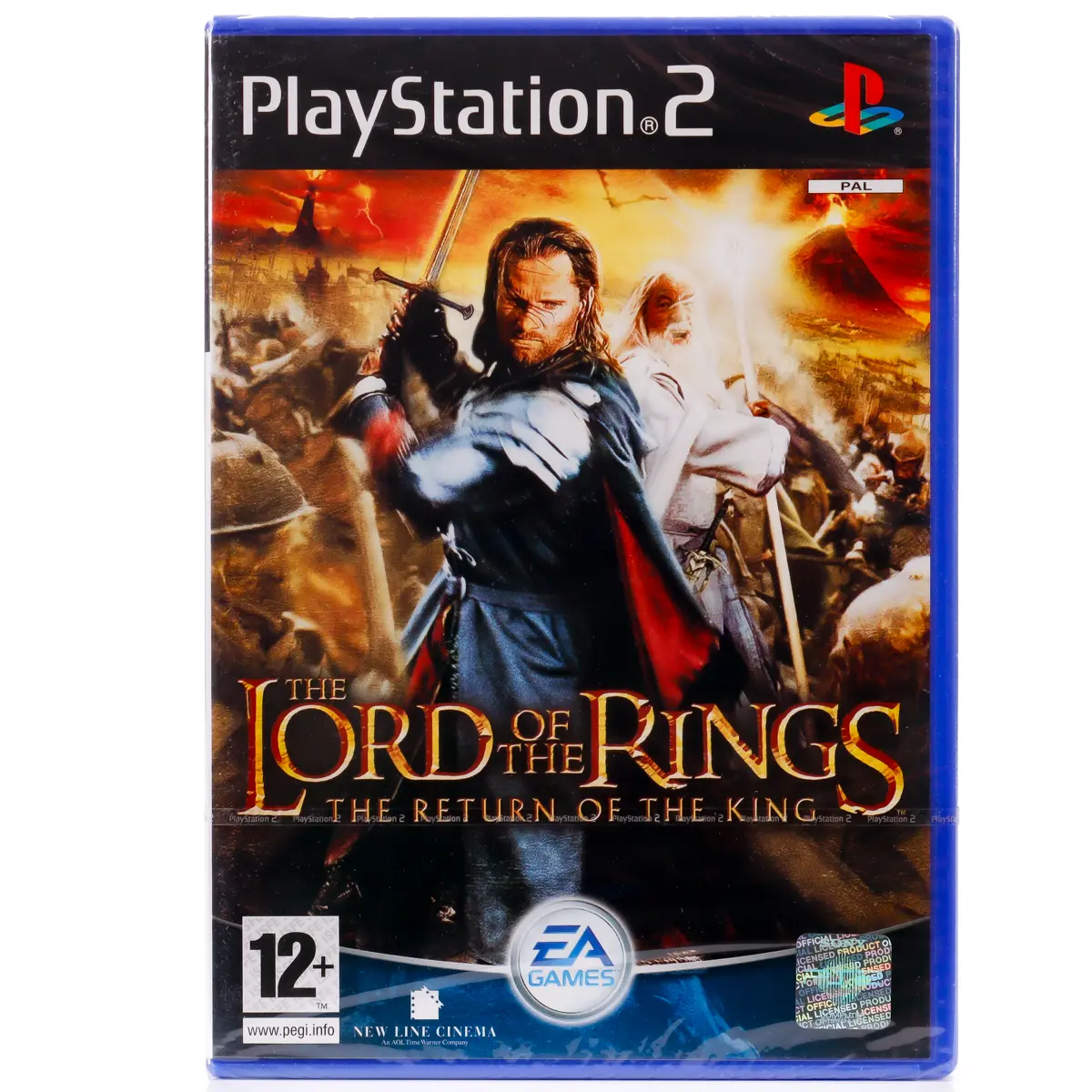 Forseglet The Lord of the Rings: The Return of the King - PS2 spill - Retrospillkongen