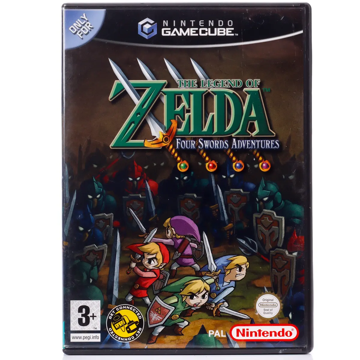 The Legend of Zelda: Four Swords Adventure - GameCube spill - Retrospillkongen