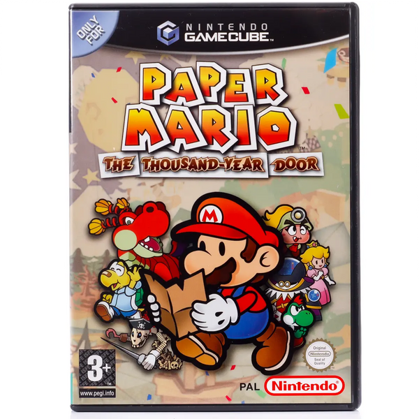 Paper Mario The Thousand-Year Door - Gamecube spill